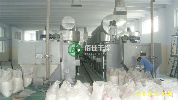 點擊放大 硅膠專用帶式干燥機